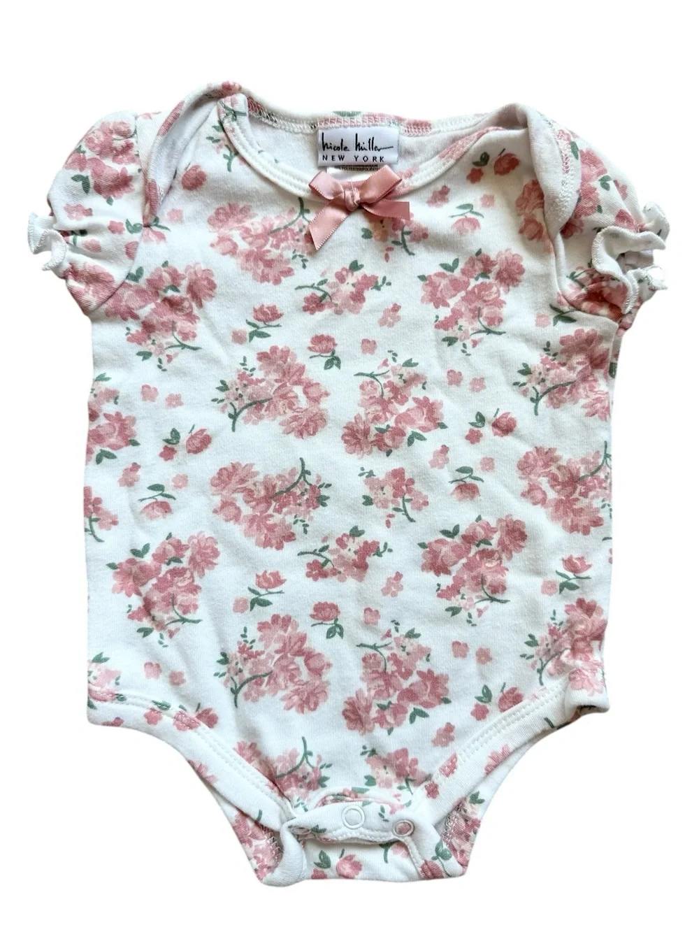 Baby girl 14 piece bodysuit clothing lot in various brands size 3-6 months